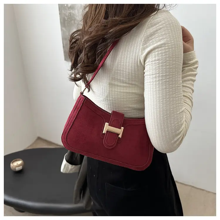 Red Korean Style Shoulder Bag for Women 2024 — feature 12