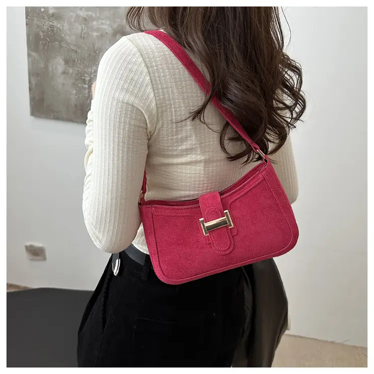Red Korean Style Shoulder Bag for Women 2024 — feature 8