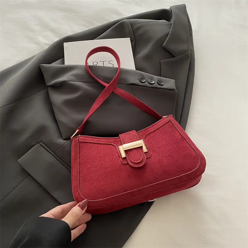 Red Korean Style Shoulder Bag for Women 2024 - Image 5