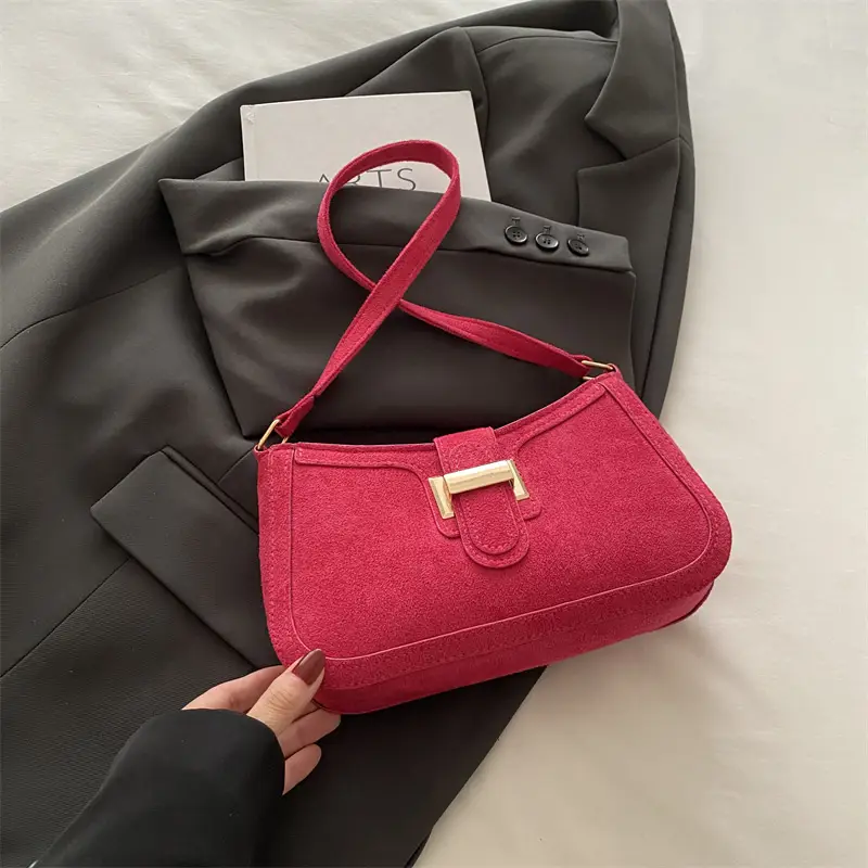 Red Korean Style Shoulder Bag for Women 2024 - Image 6
