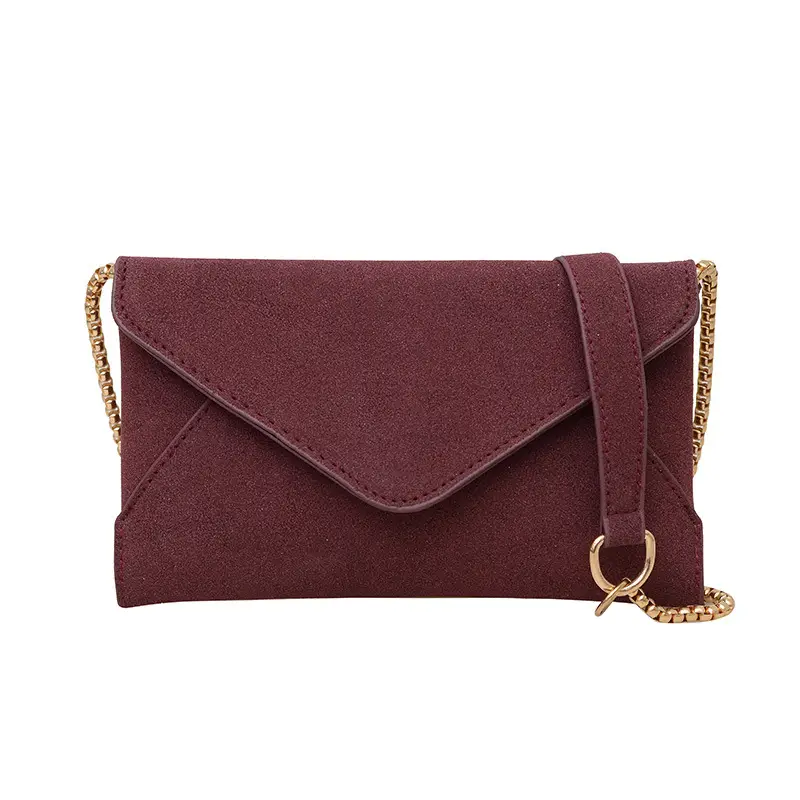 Women's Frosted Artistic Shoulder Bag with Chain Strap