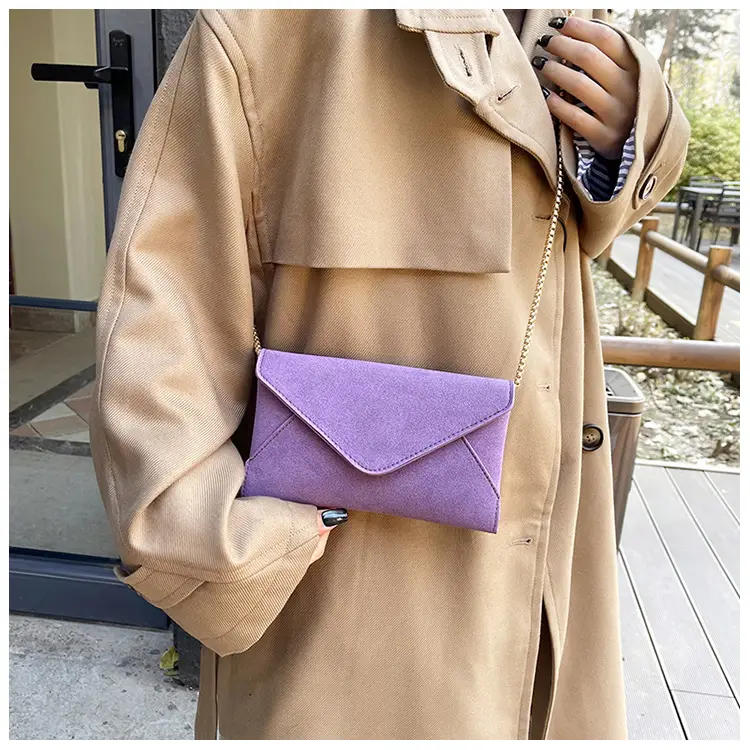 Women's Frosted Artistic Shoulder Bag with Chain Strap — feature 10