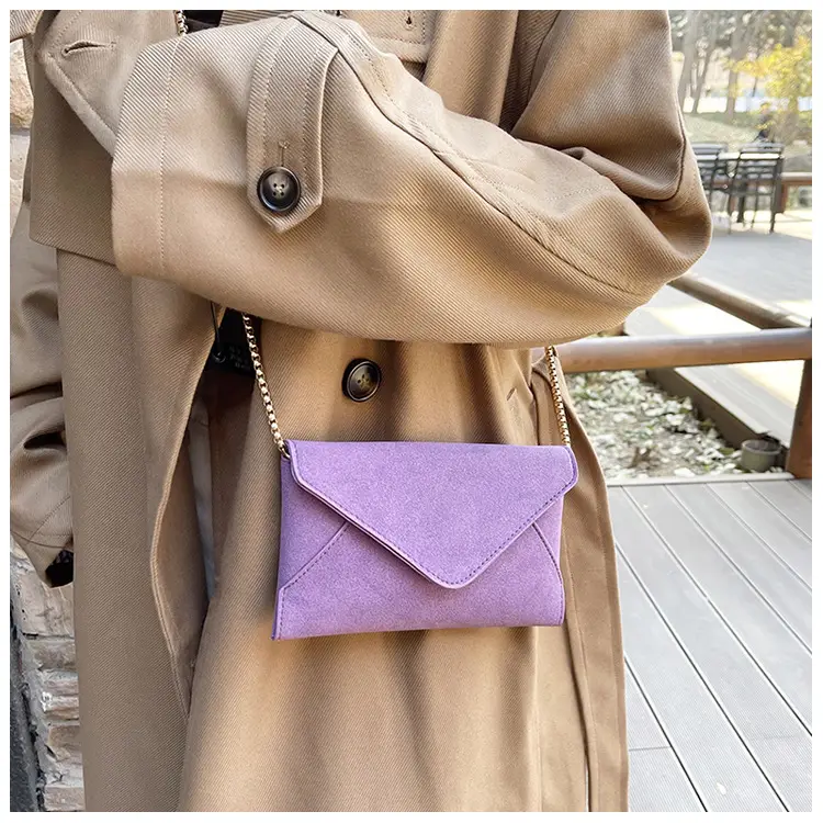 Women's Frosted Artistic Shoulder Bag with Chain Strap — feature 13