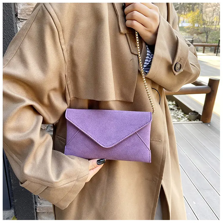 Women's Frosted Artistic Shoulder Bag with Chain Strap — feature 15