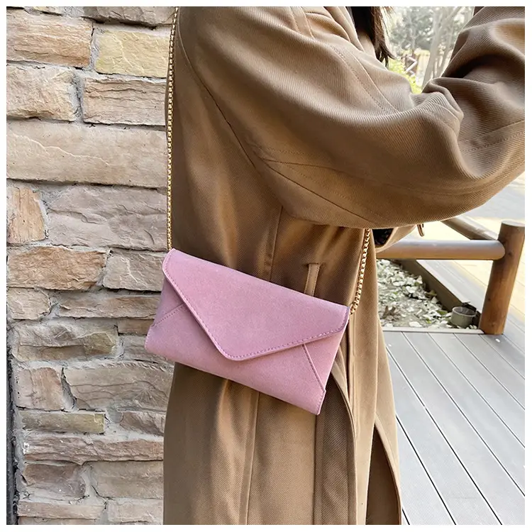 Women's Frosted Artistic Shoulder Bag with Chain Strap — feature 19