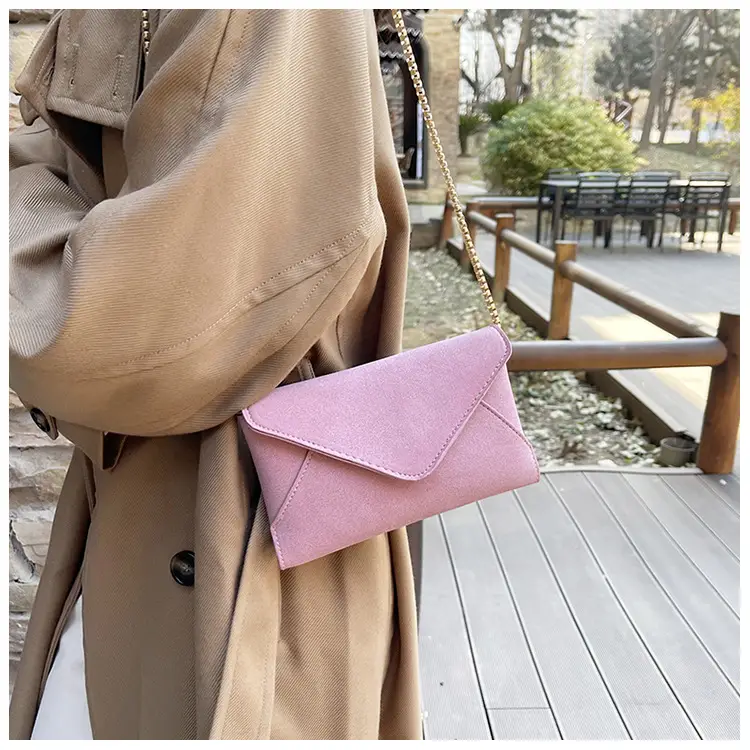 Women's Frosted Artistic Shoulder Bag with Chain Strap — feature 21