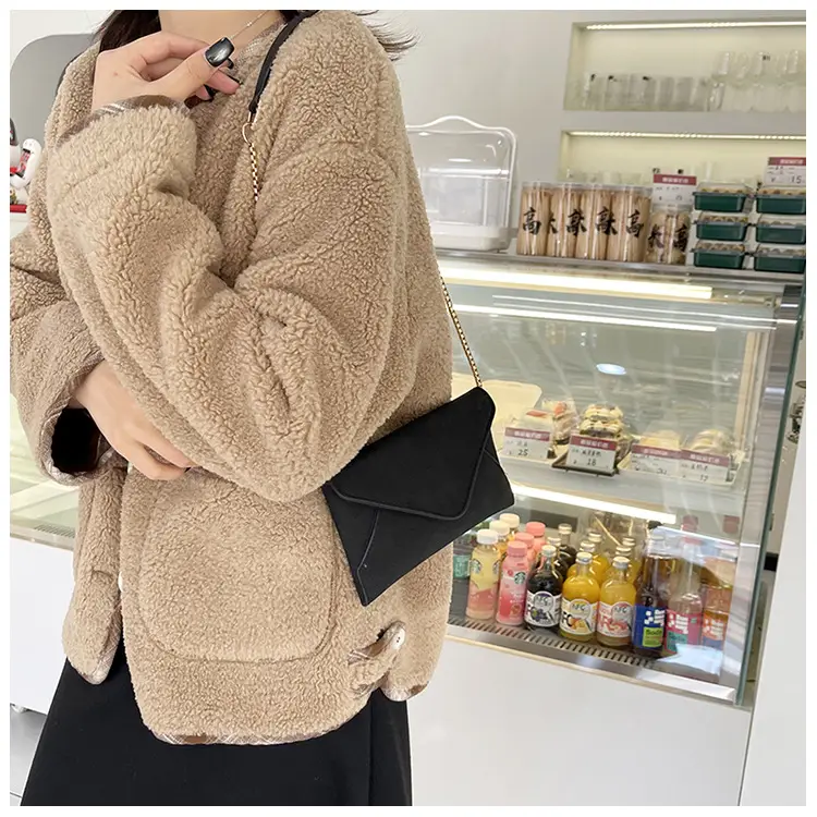 Women's Frosted Artistic Shoulder Bag with Chain Strap — feature 31