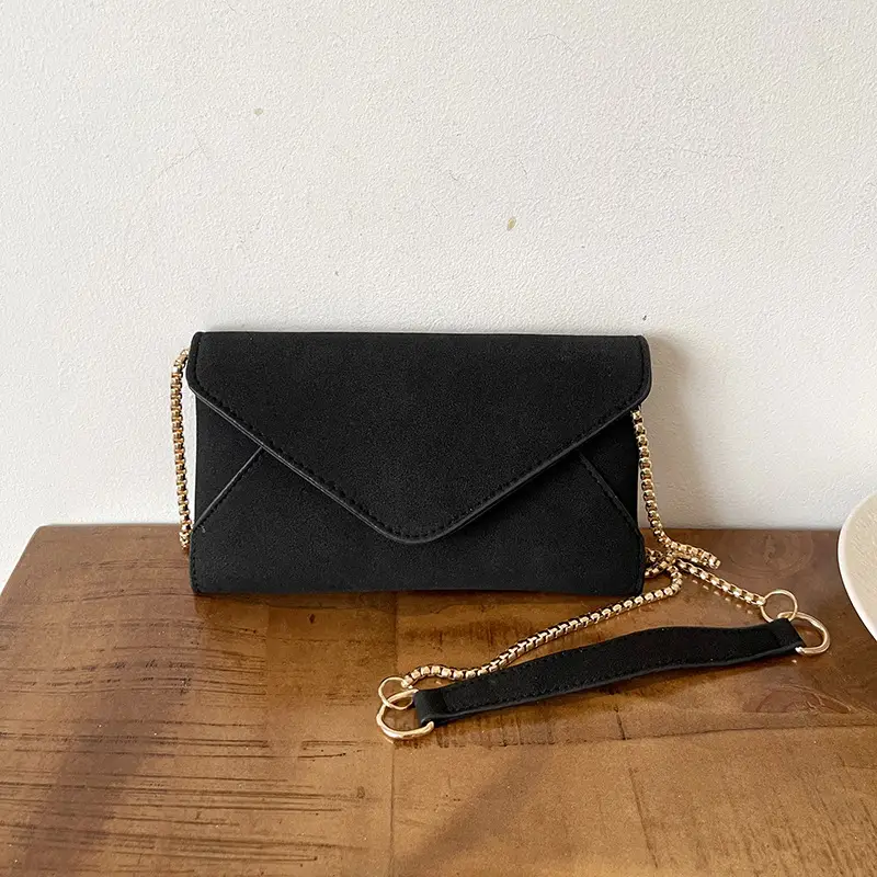 Women's Frosted Artistic Shoulder Bag with Chain Strap