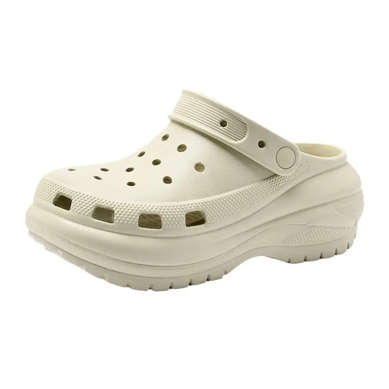Light wheel hole shoes thick bottom shit feeling EVA shoes women's arch support detachable slippers sandals wholesale - Image 8