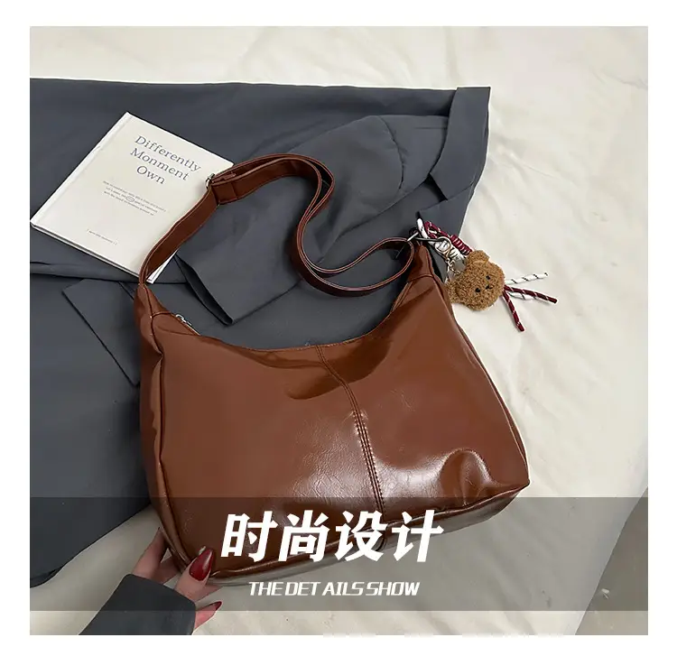 Black Vintage Fashion Shoulder Bag for Women 2024 — feature 12