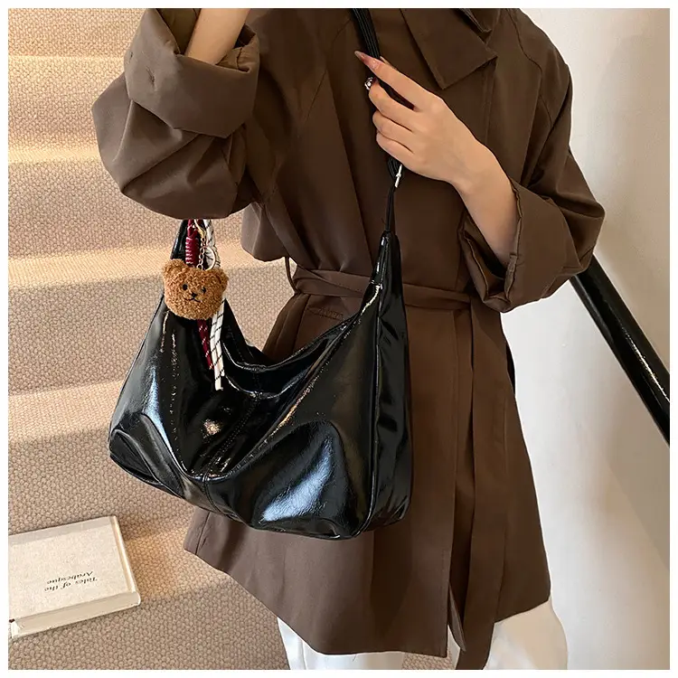 Black Vintage Fashion Shoulder Bag for Women 2024 — feature 21