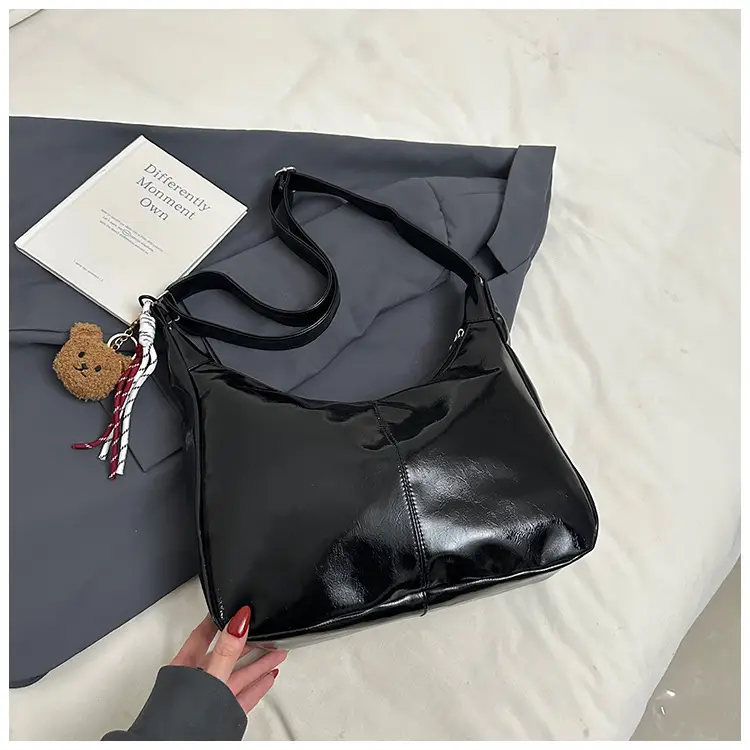Black Vintage Fashion Shoulder Bag for Women 2024 — feature 40