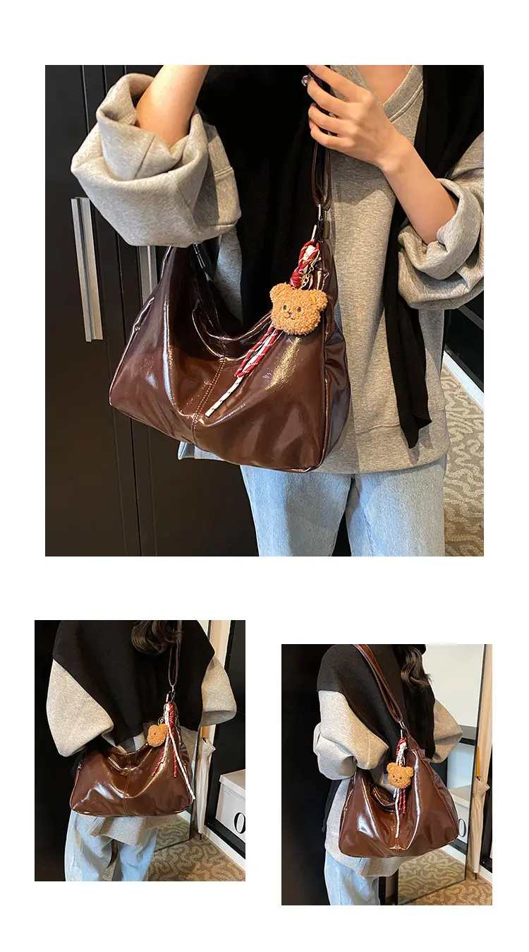 Black Vintage Fashion Shoulder Bag for Women 2024 — feature 8