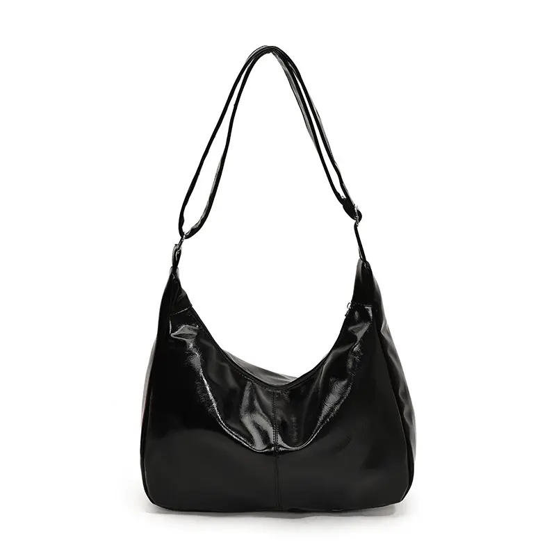 Black Vintage Fashion Shoulder Bag for Women 2024