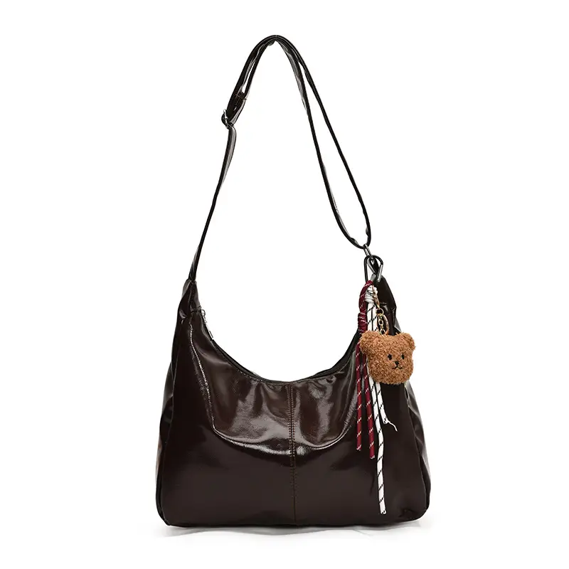 Black Vintage Fashion Shoulder Bag for Women 2024