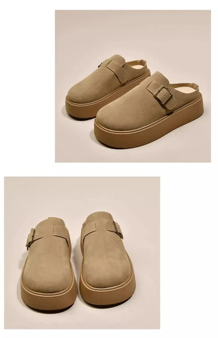Women Platform Birkenstock Slippers Brown New 2025 — feature 11