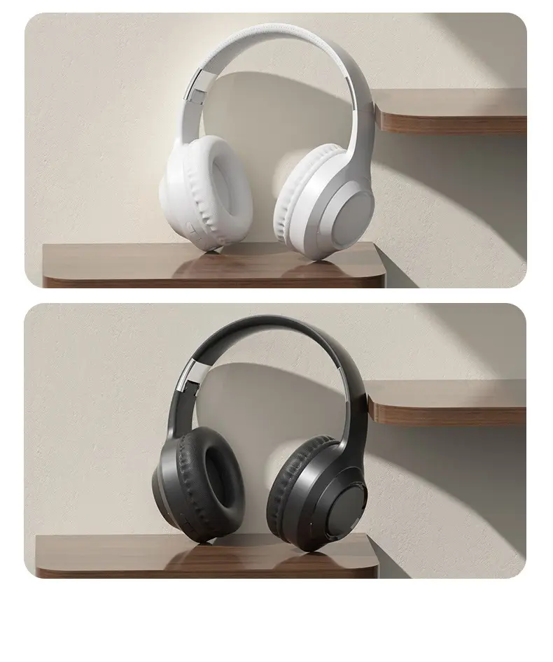 White Wireless Headset for Gaming & Music — feature 16