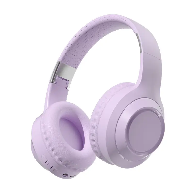 White Wireless Headset for Gaming & Music