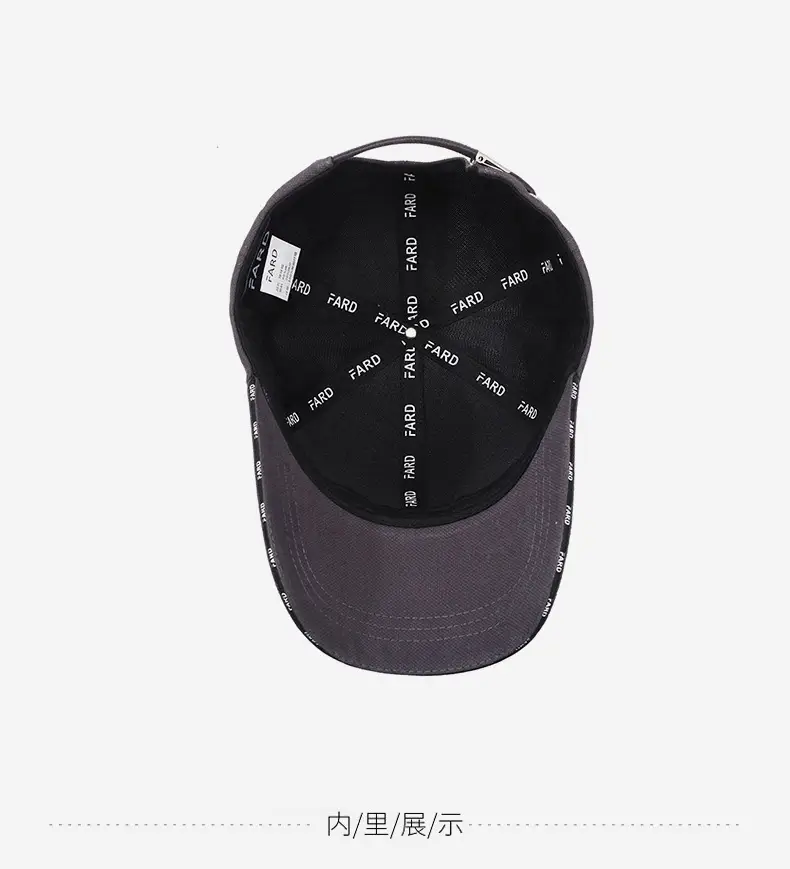 Women Black Baseball Cap Spring Autumn Fashion — feature 13