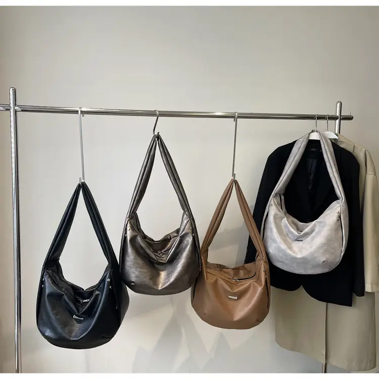 Women's Crossbody Tote Bag Brown Korean Style 2024 — feature 15