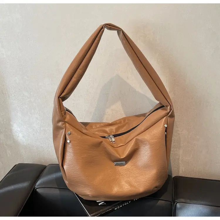 Women's Crossbody Tote Bag Brown Korean Style 2024 — feature 18