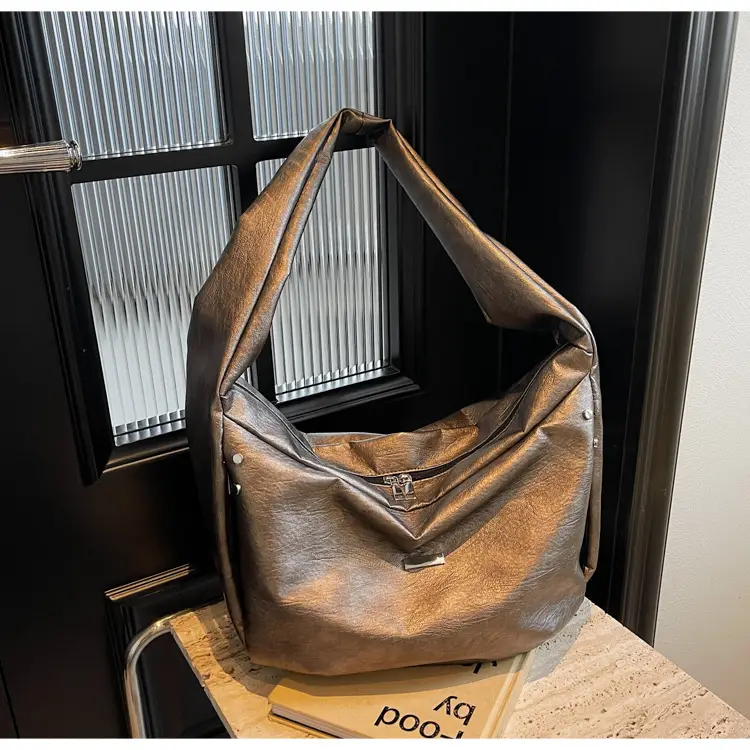 Women's Crossbody Tote Bag Brown Korean Style 2024 — feature 24
