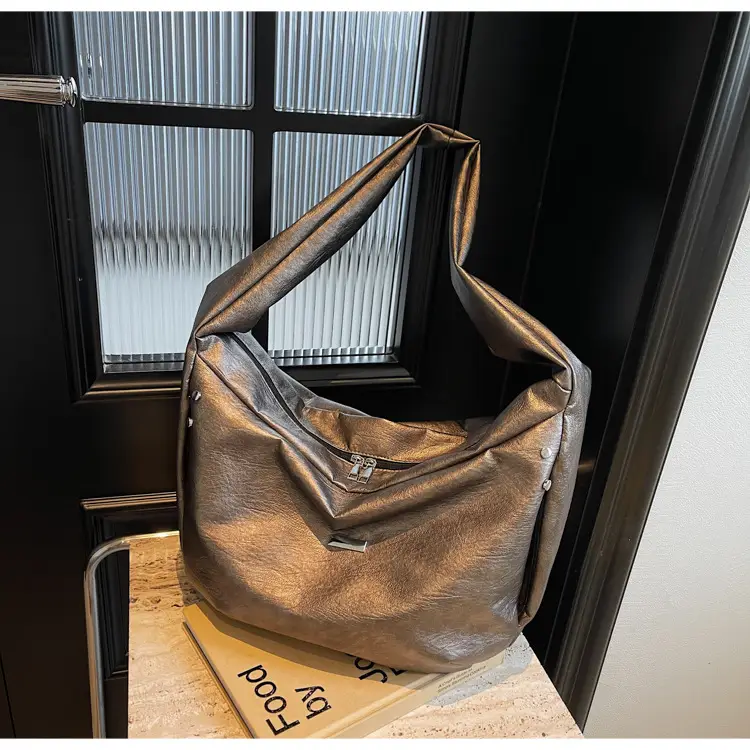 Women's Crossbody Tote Bag Brown Korean Style 2024 — feature 25