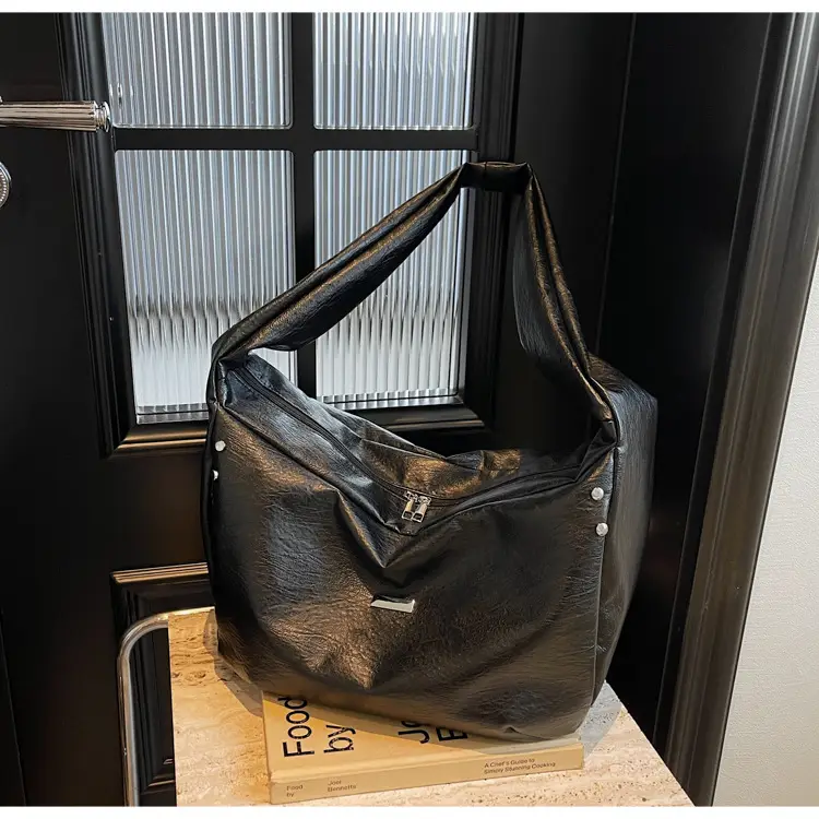 Women's Crossbody Tote Bag Brown Korean Style 2024 — feature 26