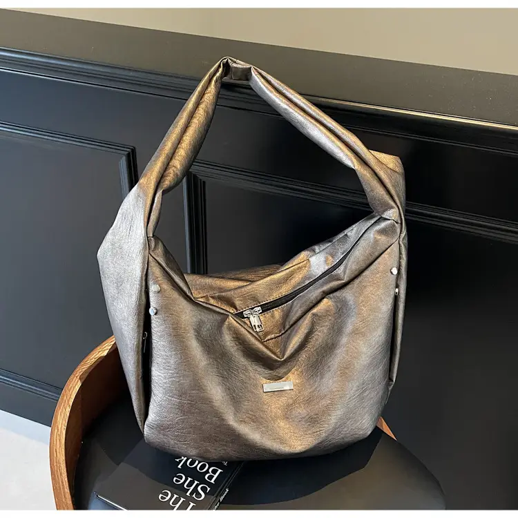 Women's Crossbody Tote Bag Brown Korean Style 2024 — feature 29