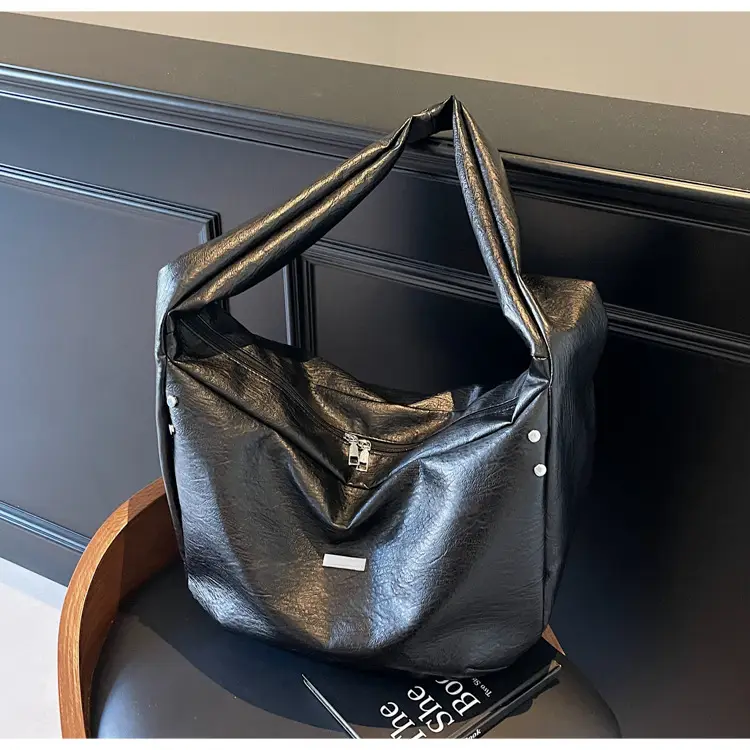 Women's Crossbody Tote Bag Brown Korean Style 2024 — feature 30