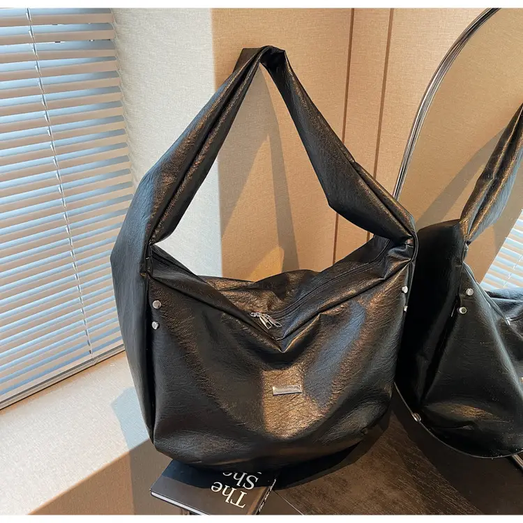 Women's Crossbody Tote Bag Brown Korean Style 2024 — feature 34
