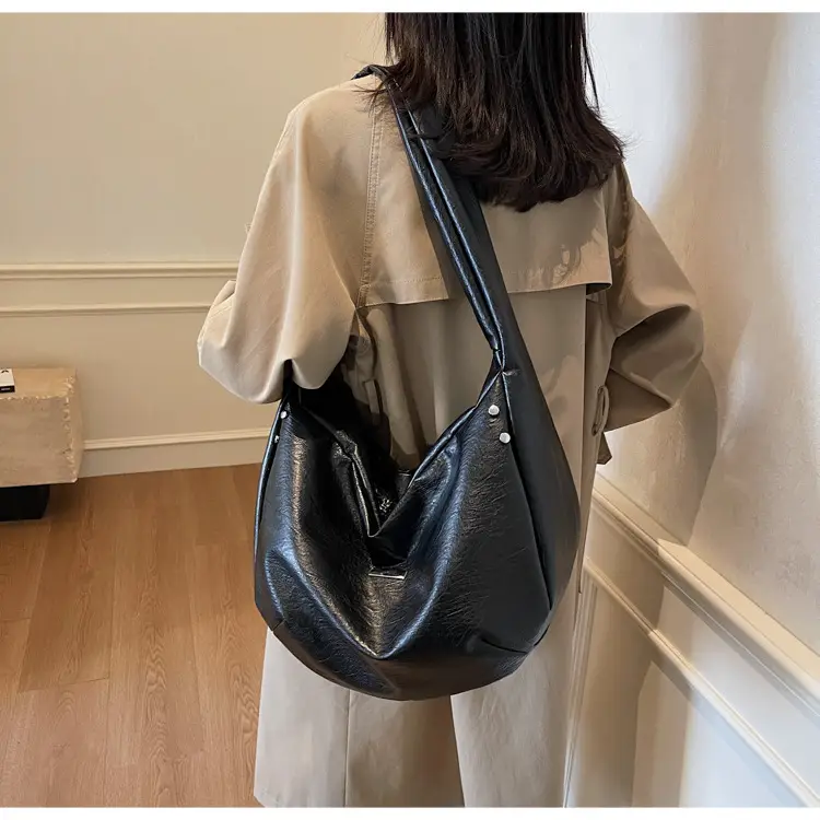 Women's Crossbody Tote Bag Brown Korean Style 2024 — feature 38