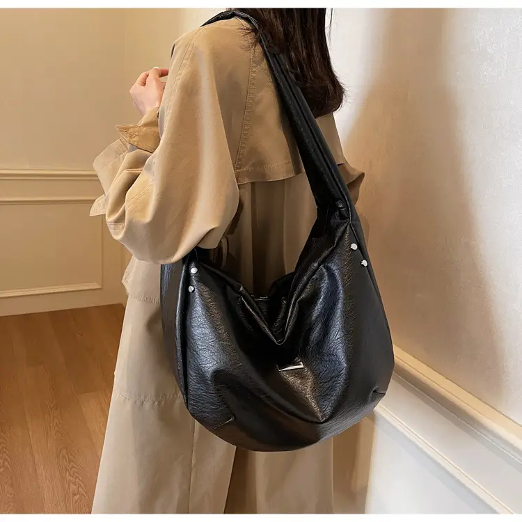 Women's Crossbody Tote Bag Brown Korean Style 2024 — feature 39