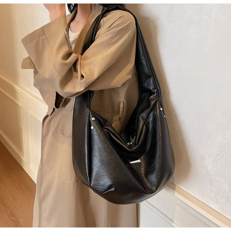 Women's Crossbody Tote Bag Brown Korean Style 2024 — feature 41