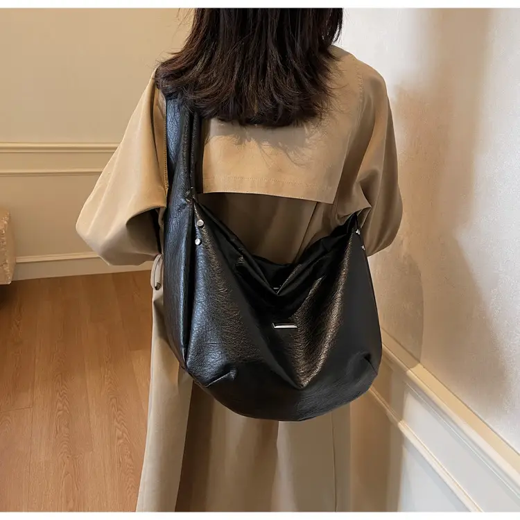 Women's Crossbody Tote Bag Brown Korean Style 2024 — feature 43