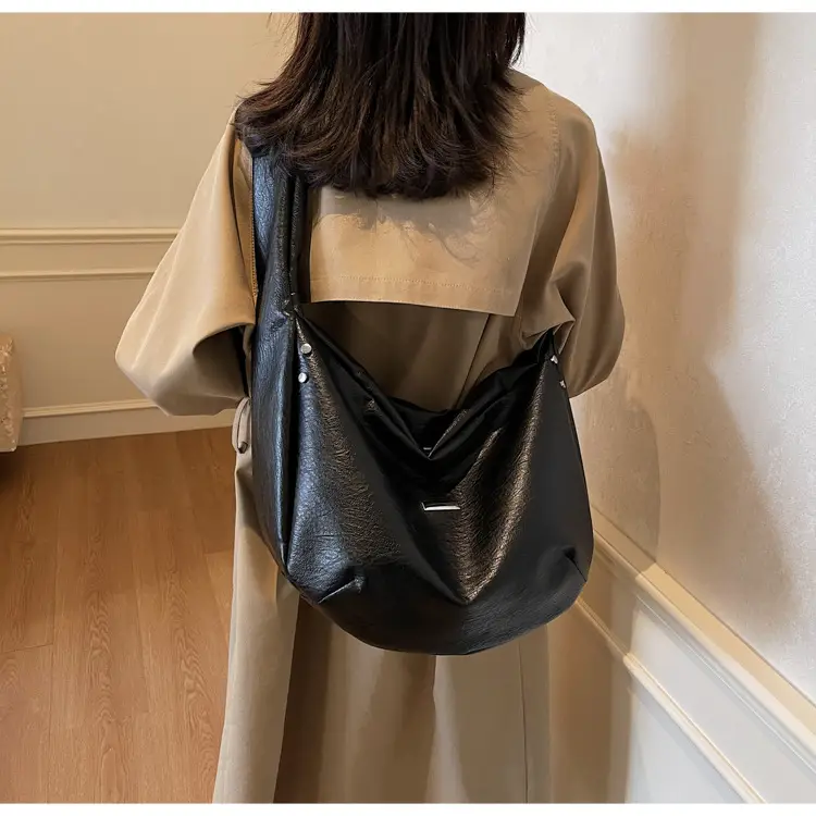 Women's Crossbody Tote Bag Brown Korean Style 2024 — feature 44