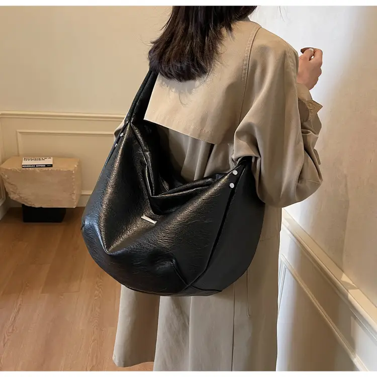 Women's Crossbody Tote Bag Brown Korean Style 2024 — feature 46