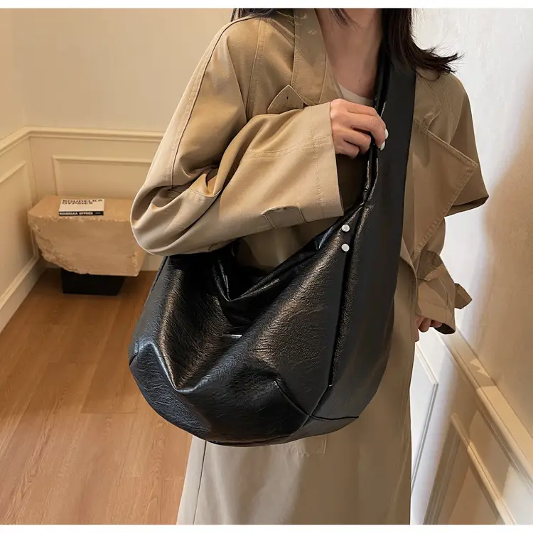 Women's Crossbody Tote Bag Brown Korean Style 2024 — feature 48