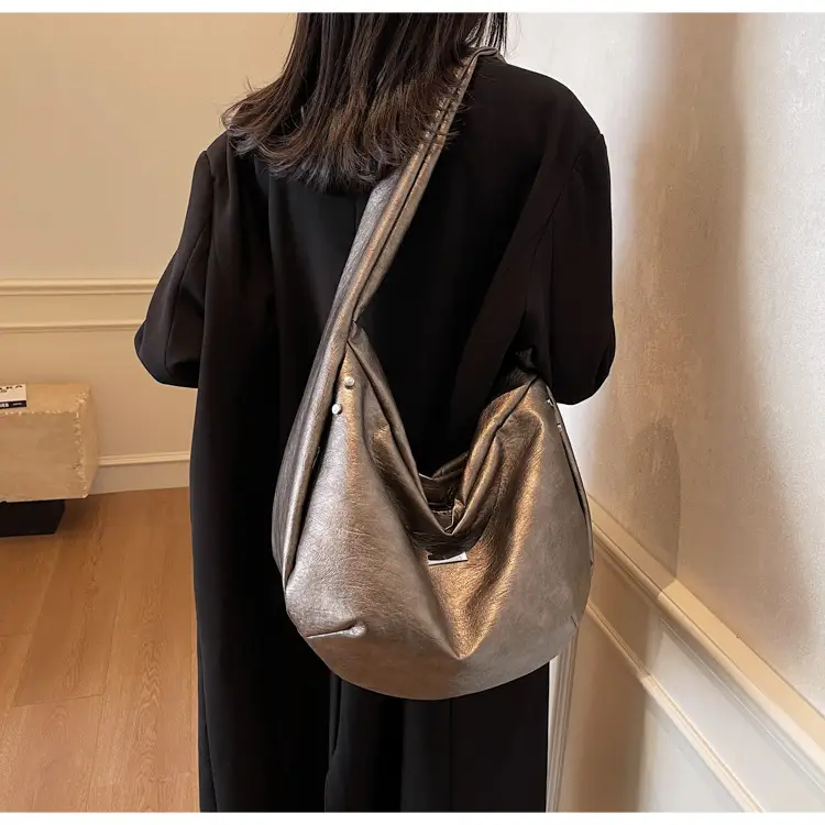 Women's Crossbody Tote Bag Brown Korean Style 2024 — feature 55