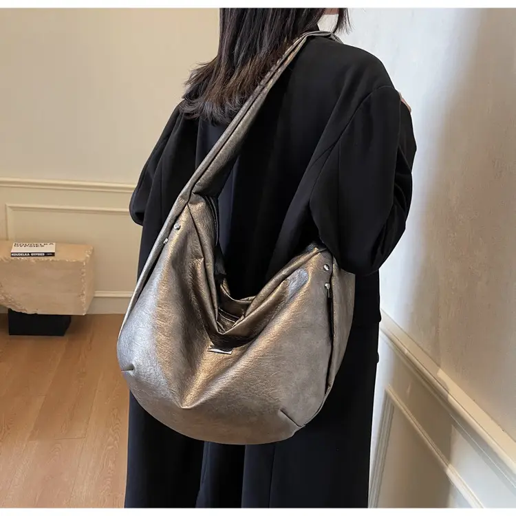 Women's Crossbody Tote Bag Brown Korean Style 2024 — feature 57