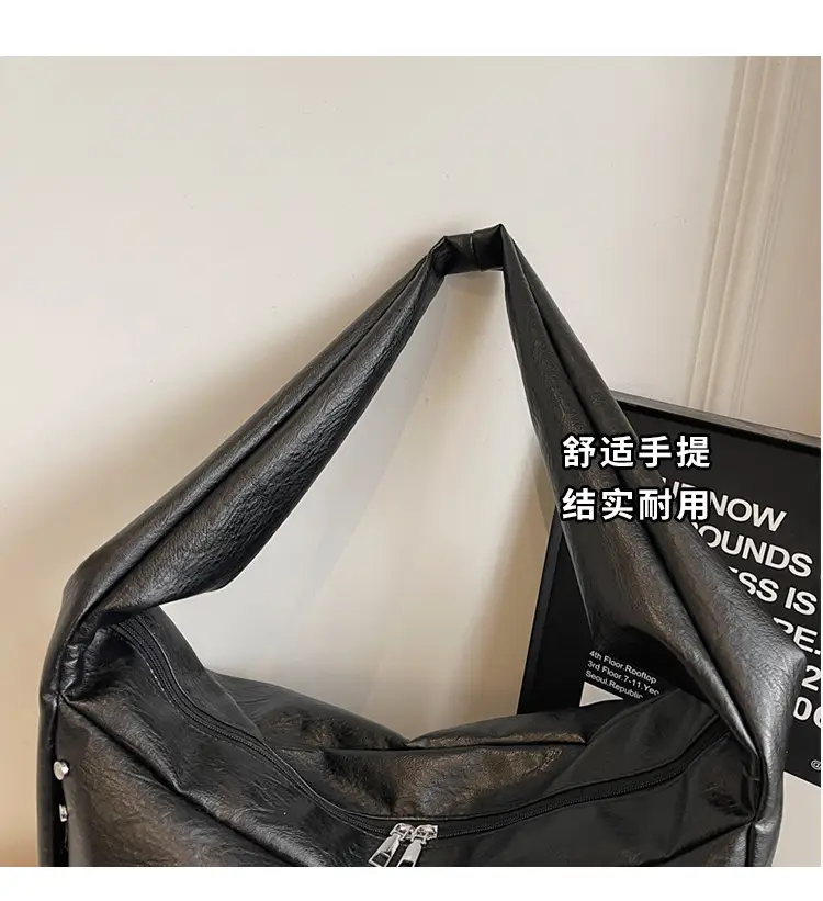 Women's Crossbody Tote Bag Brown Korean Style 2024 — feature 6