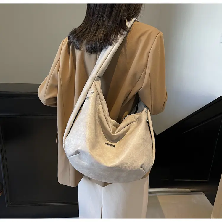Women's Crossbody Tote Bag Brown Korean Style 2024 — feature 61