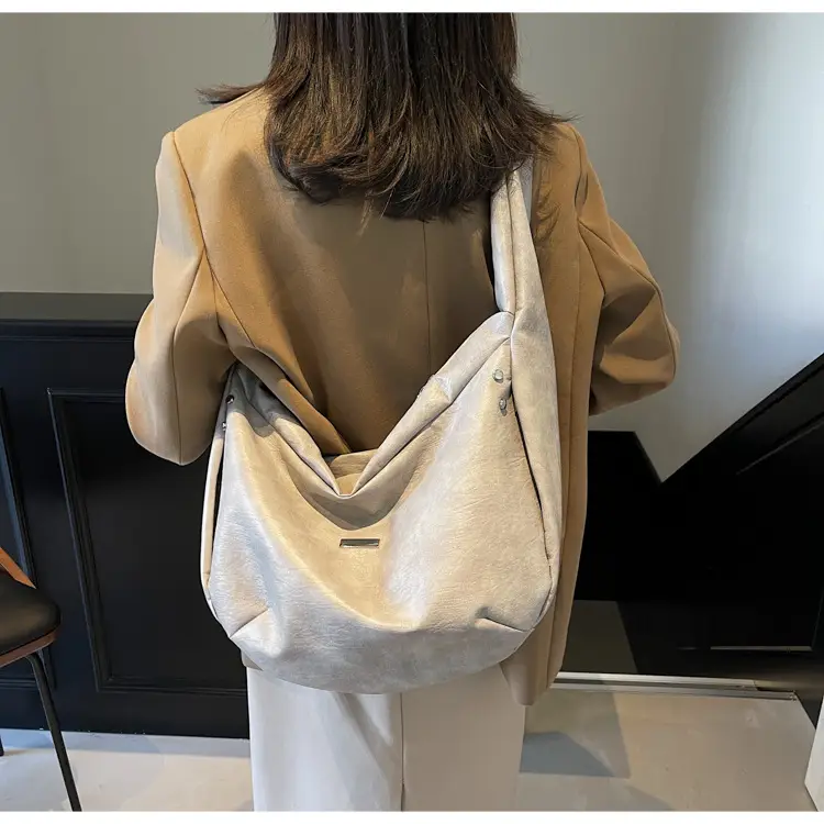 Women's Crossbody Tote Bag Brown Korean Style 2024 — feature 67