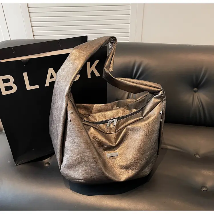 Women's Crossbody Tote Bag Brown Korean Style 2024 — feature 86