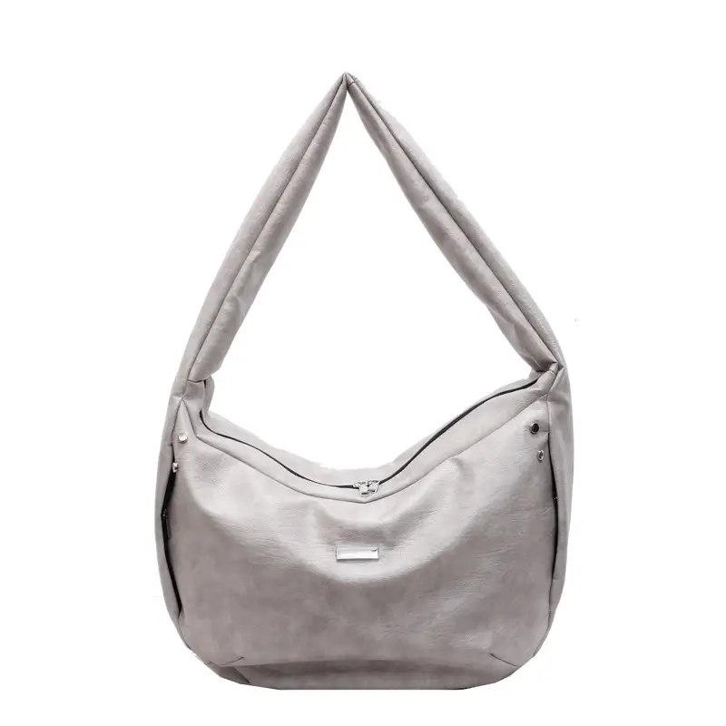 Women's Crossbody Tote Bag Brown Korean Style 2024 - Image 2
