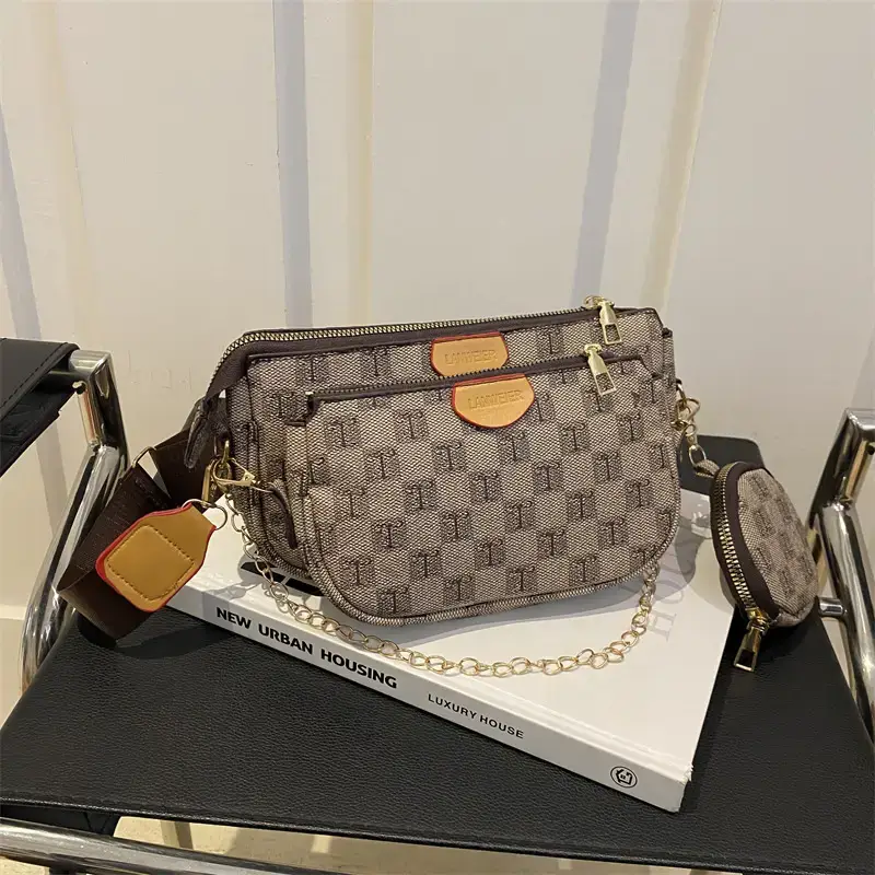 2024 Trendy Women's Printed Shoulder Crossbody Bag Set - Image 9