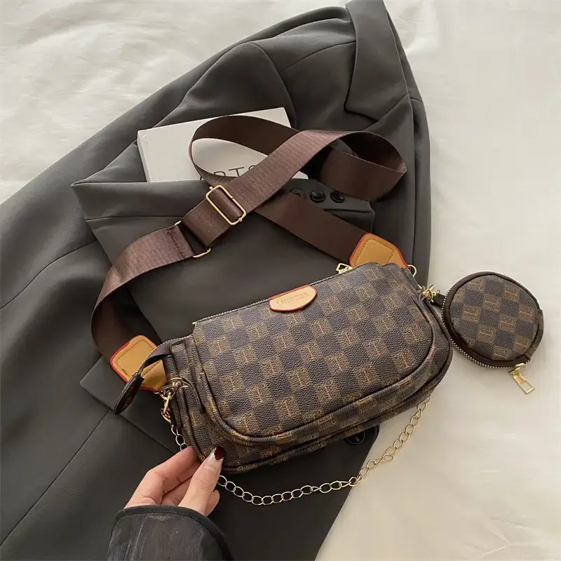 2024 Trendy Women's Printed Shoulder Crossbody Bag Set - Image 3
