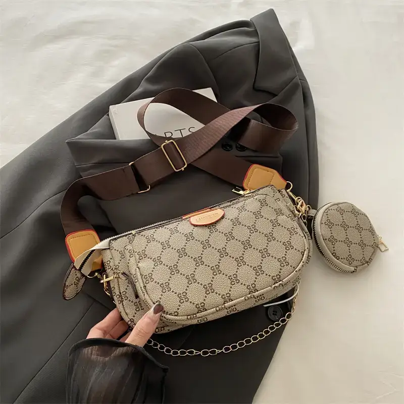 2024 Trendy Women's Printed Shoulder Crossbody Bag Set - Image 4
