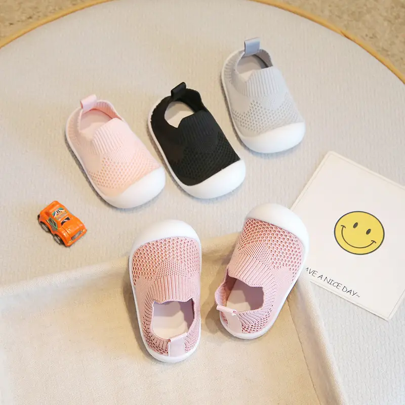 Baby Slip-On Shoes Soft Non-Slip Mesh