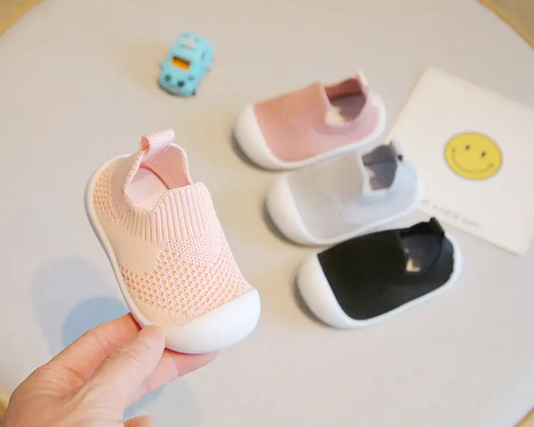 Baby Slip-On Shoes Soft Non-Slip Mesh — feature 1